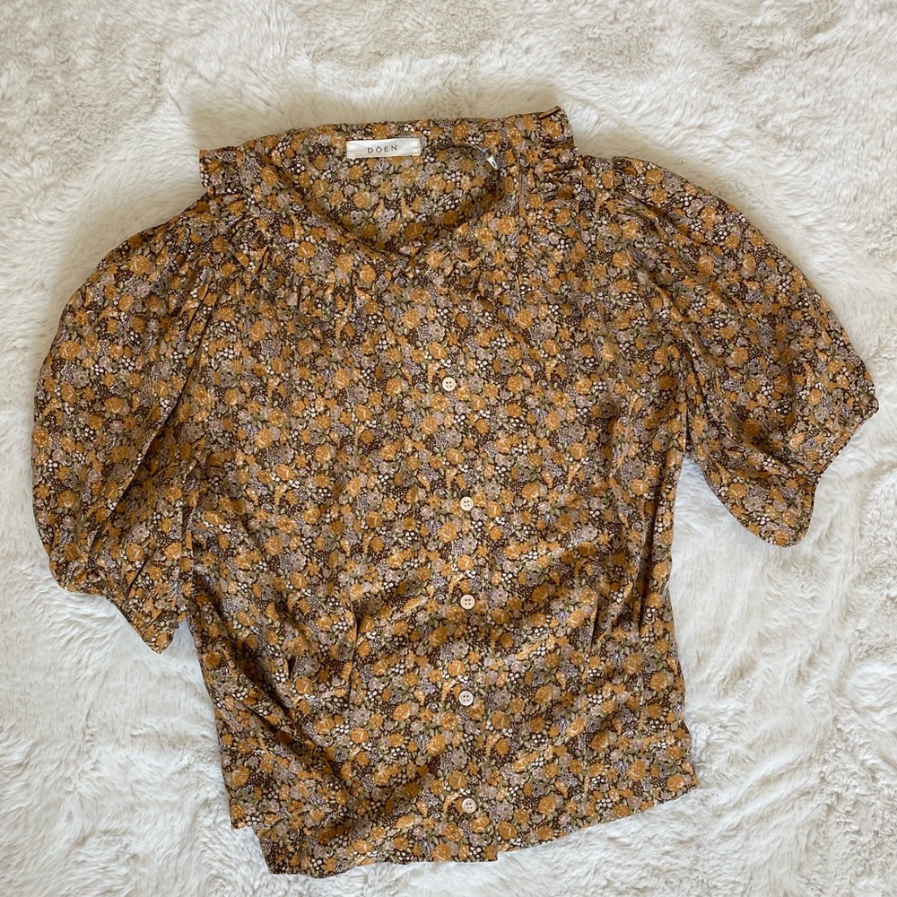 EUC Doen Bel top in Lady Emma Floral